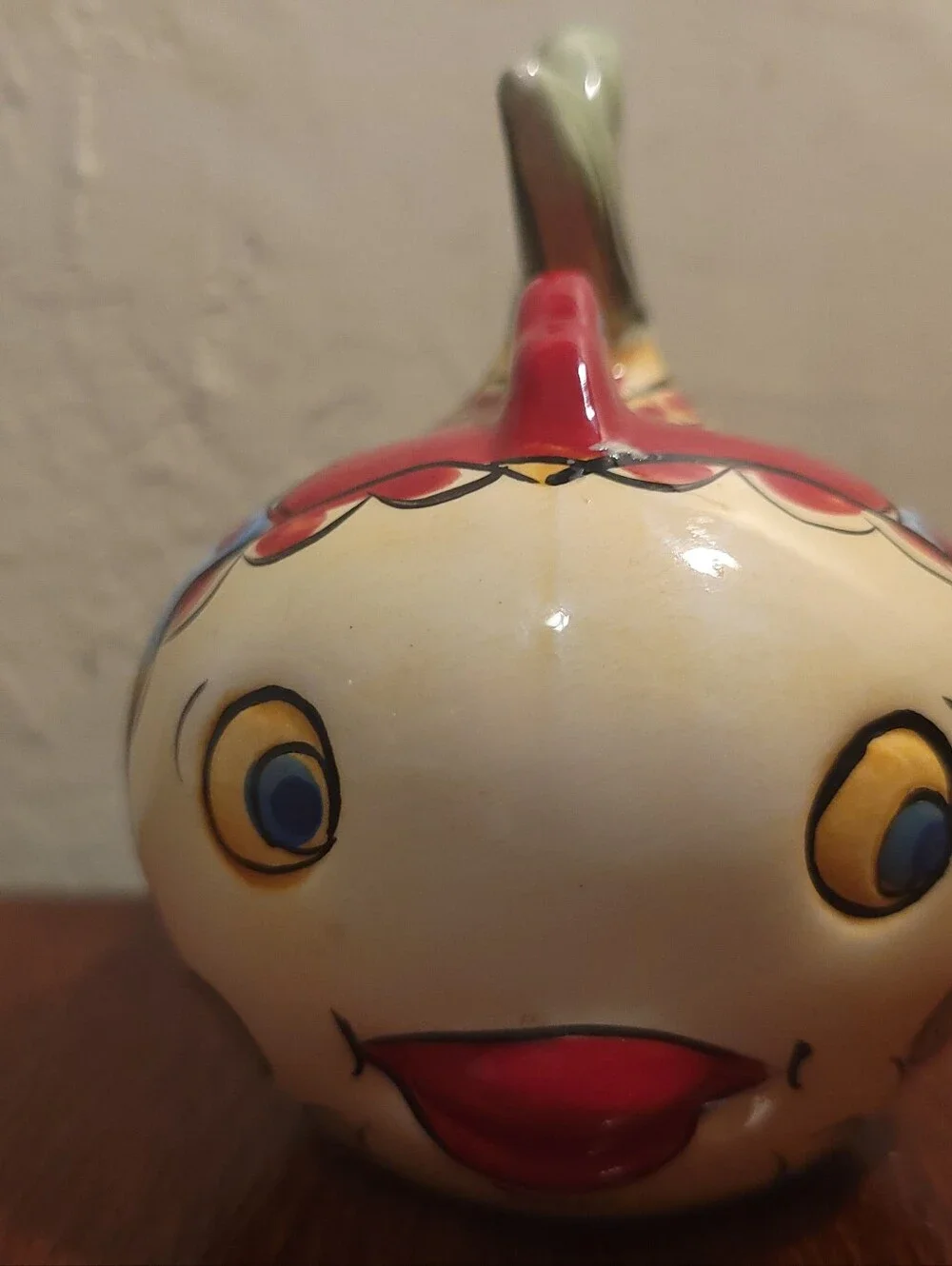 Collectible Handpainted Colorful Ceramic Fish Salt Or Pepper Shakers